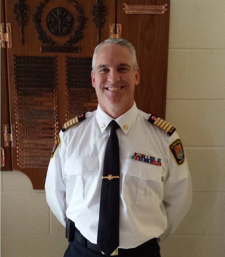 John Paradis steps down as Stratford’s Fire Chief