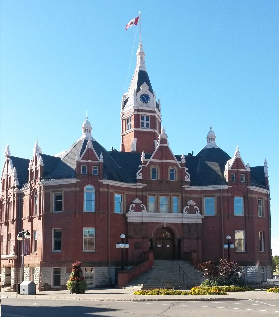 Flags Lowered In Stratford In Support Of Humboldt Tragedy