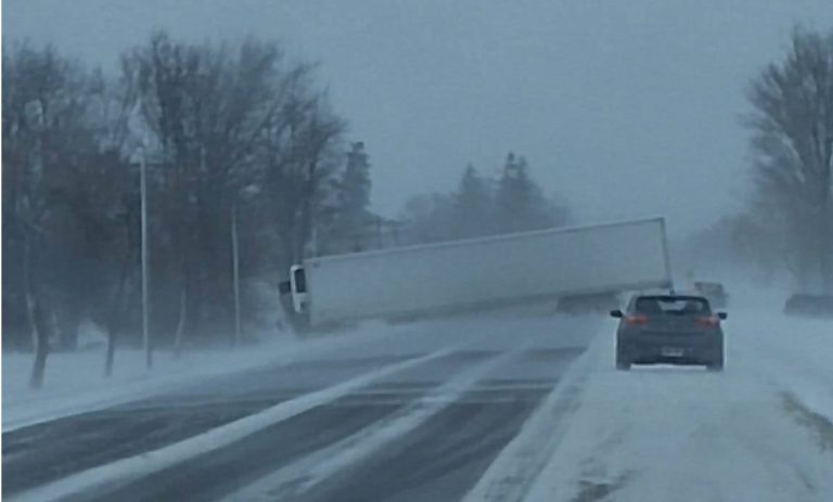 Multiple crashes, poor visibility close part of Highway 23