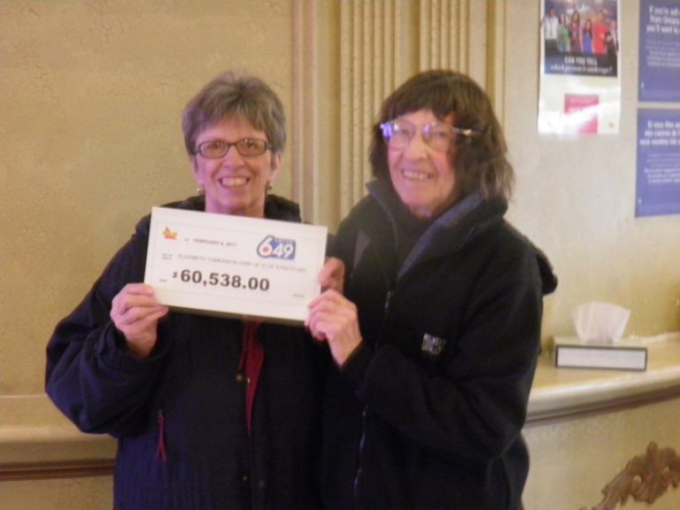Stratford women win more than $60,000 in lottery