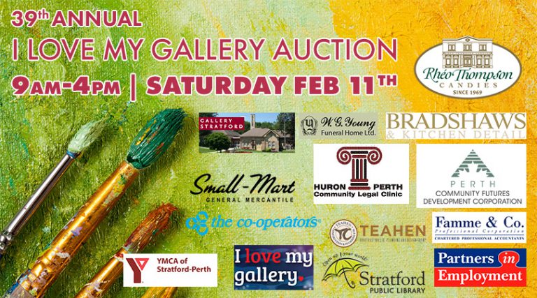 39th Annual ‘I Love My Gallery’ Auction