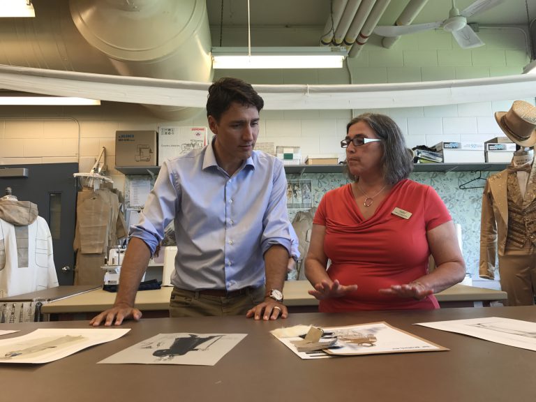 Trudeau Takes Tour of Stratford Festival and Meets with Indigenous Youth