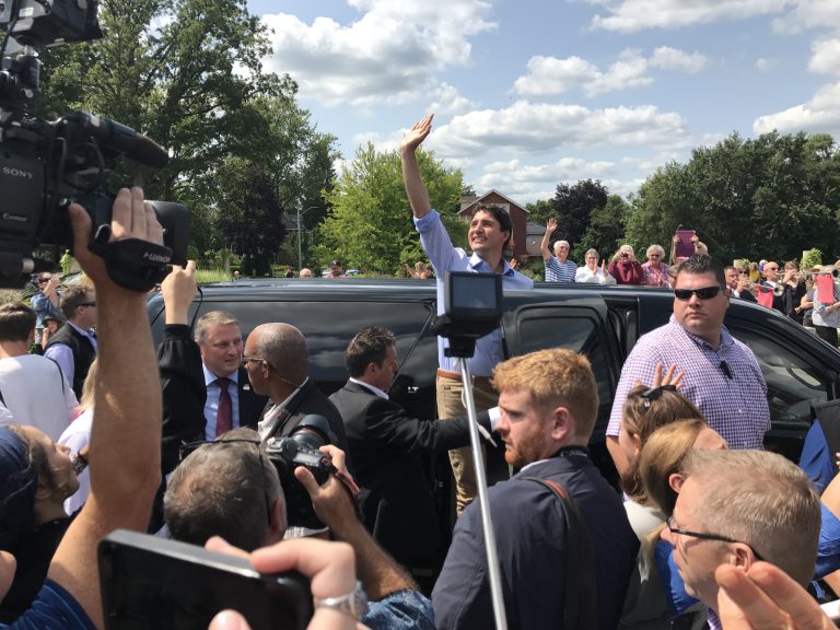 Trudeaus Attending International Plowing Match Today
