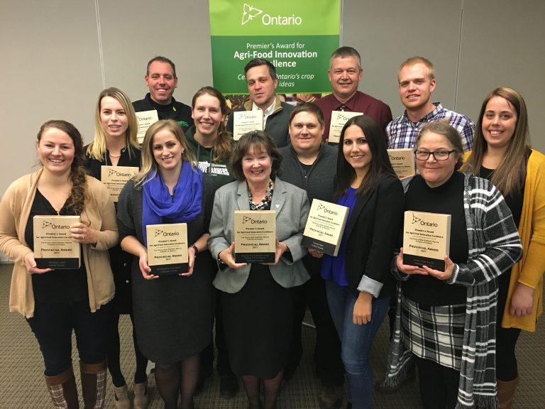 Local Producers Recognized by Province for Agri-Food Awards