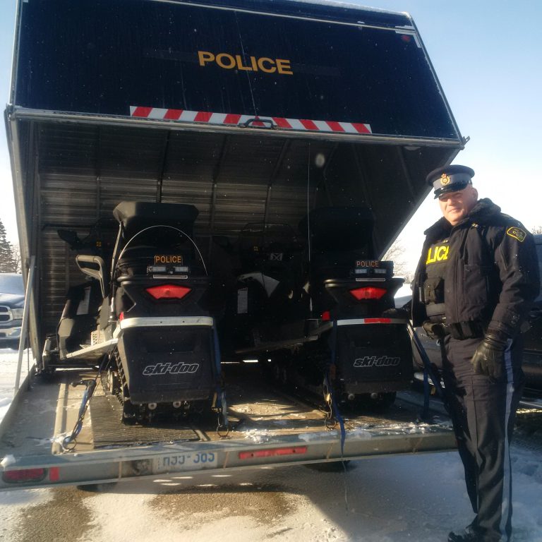 Impaired Operator Crashes Snowmobile in West Perth