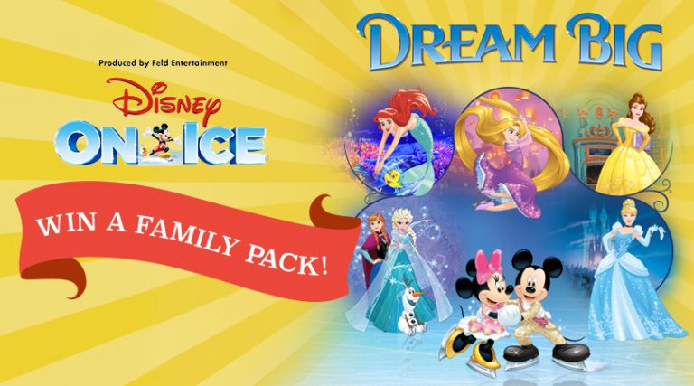 Dream Big with Disney! Win tickets to see Disney On Ice with Budweiser Gardens