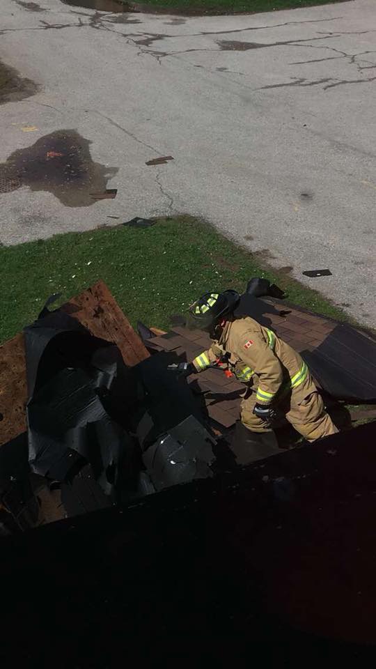Cleanup continues after windstorm blows through area