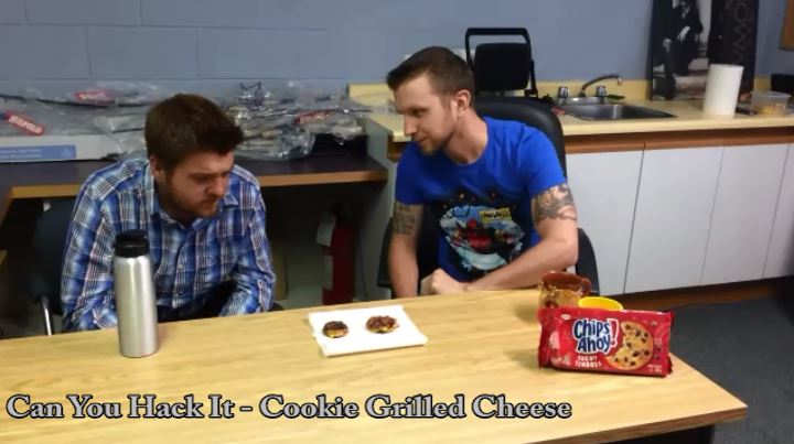Can You Hack It – Cookie Grilled Cheese