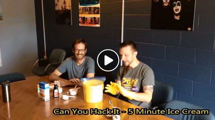 Can You Hack It – 5-Minute Ice Cream