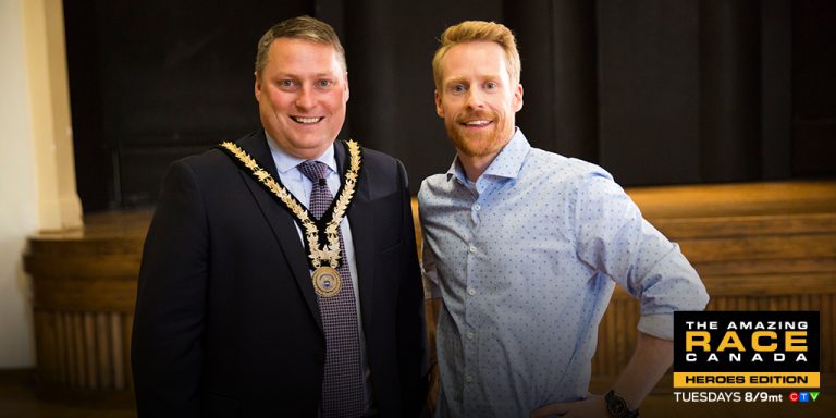 Stratford a big hit on the Amazing Race