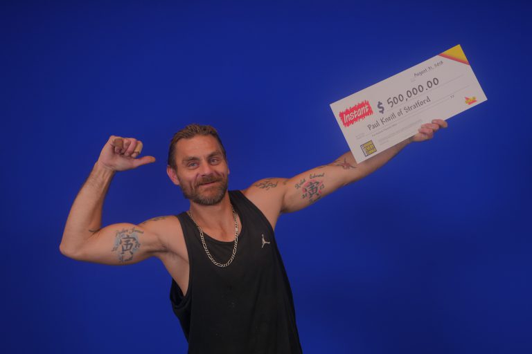 Stratford man $500 thousand richer after winning OLG game