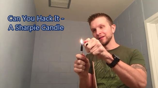 Can You Hack It – A Sharpie Candle