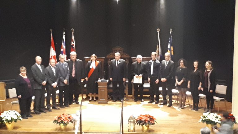 New Stratford City Council ready to get to work