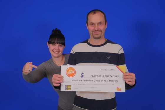 Plattsville couple $500-thousand richer thanks to OLG game
