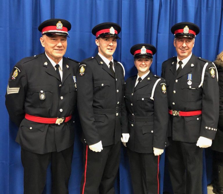 Stratford Police welcome two newest officers