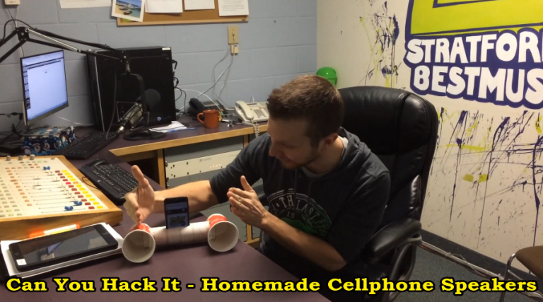 Can You Hack It – Homemade Cellphone Speakers