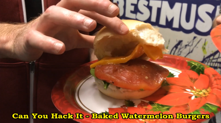 Baked Watermelon Burgers