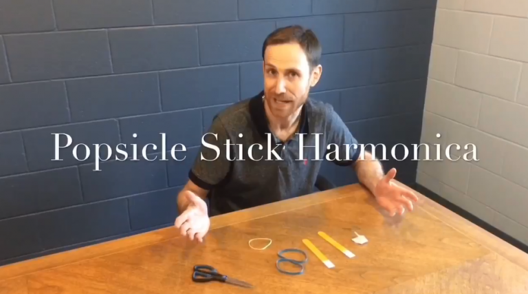 March Break Boredom Busters – Popsicle Stick Harmonica