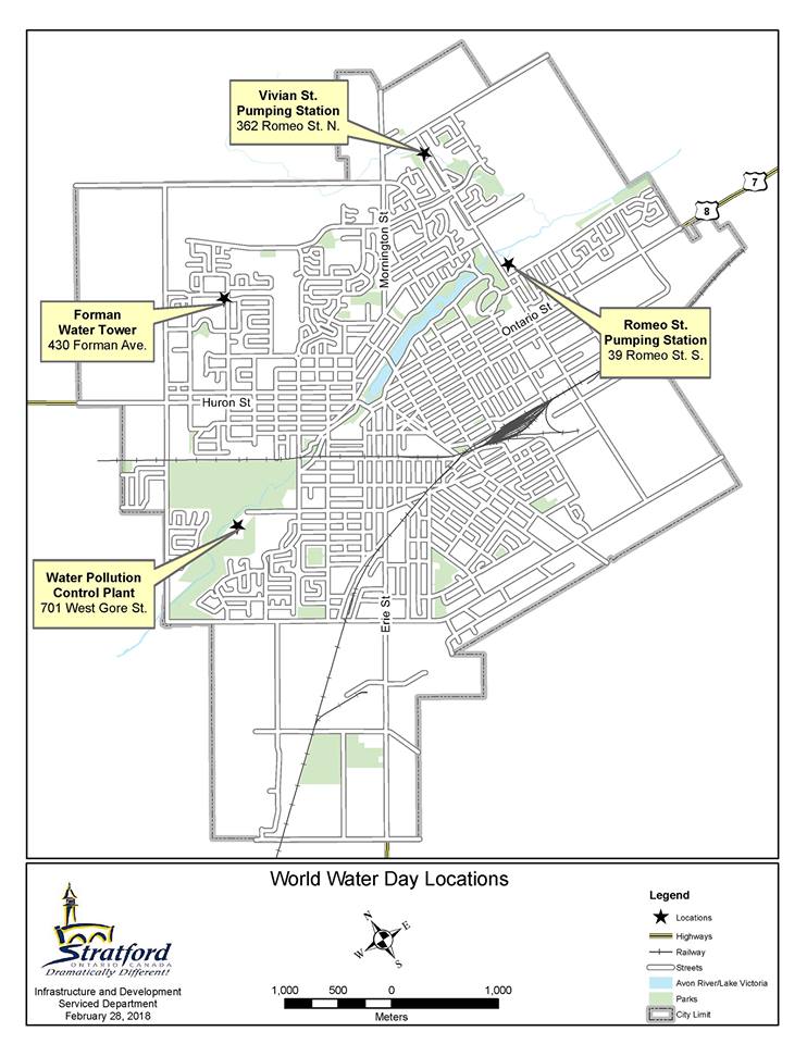 Stratford recognizing World Water Day