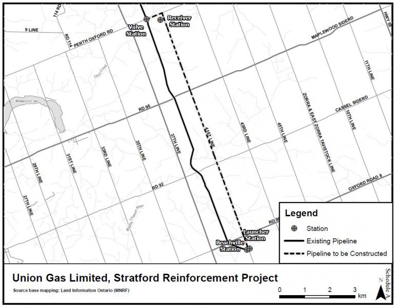 Stratford Transmission Pipeline to be expanded in Oxford County