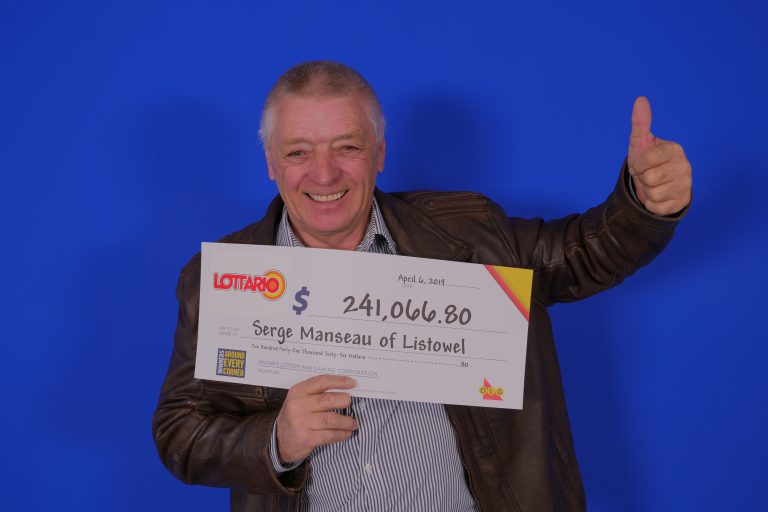 Listowel retiree claims top prize in LOTTARIO draw