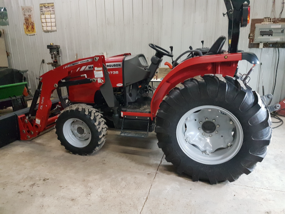 Perth County OPP searching for stolen mini tractor