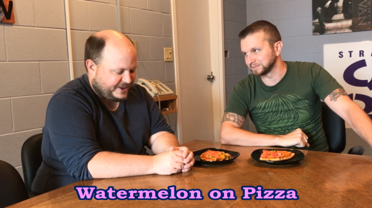 Watermelon on Pizza