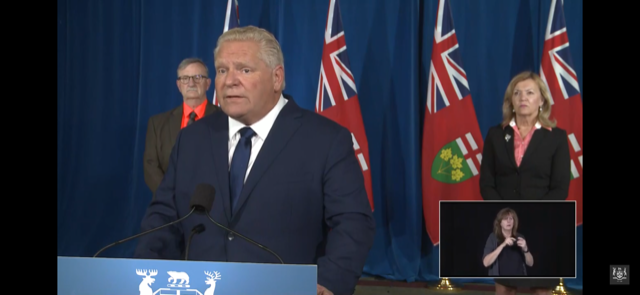 Province is not discussing going back to Stage 2, Ford calls anti-maskers “yahoos”