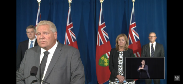 Today’s number deeply concerning, Ontario now in second wave, Premier