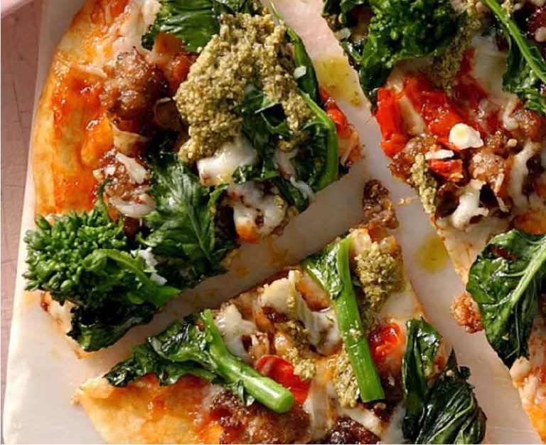 Recipe of The Week: Sausage Pesto Pita Pizza