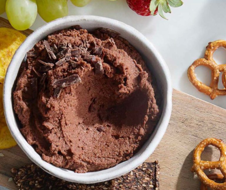 Recipe Of The Week: Espresso and Salted Caramel Chocolate Brownie Batter Dessert Hummus