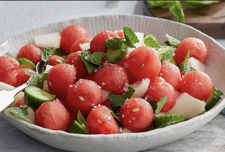 Recipe Of The Week: Watermelon Asian Pear Cucumber Salad Recipe