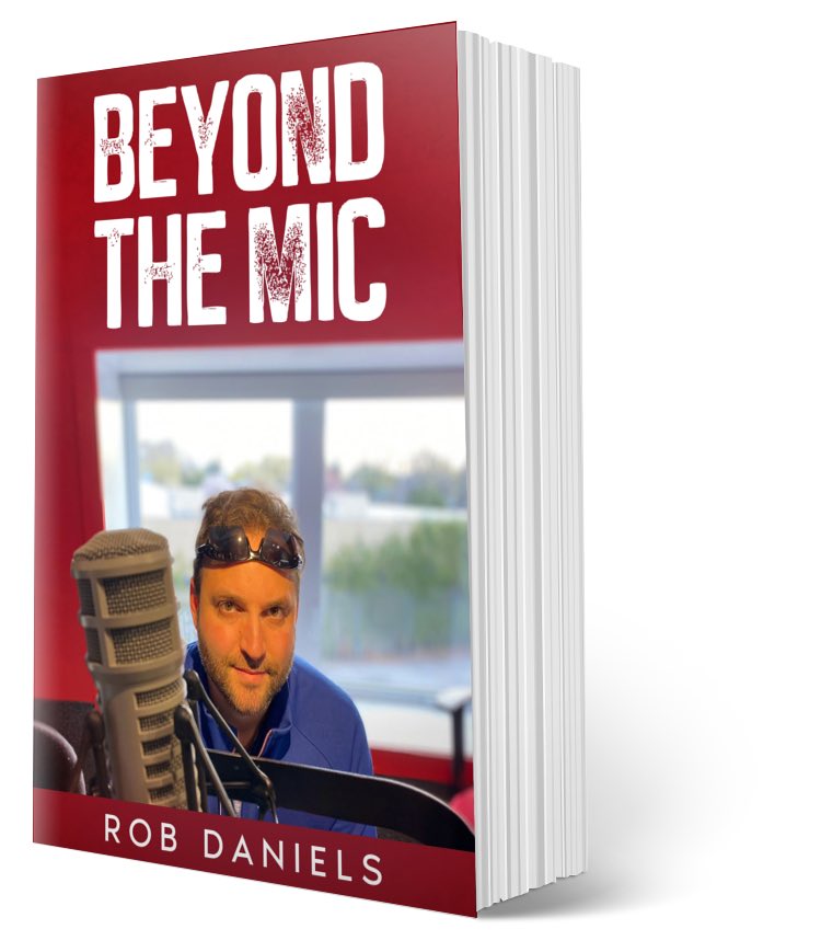 Rob Daniels Author of the book ” Beyond The Mic”