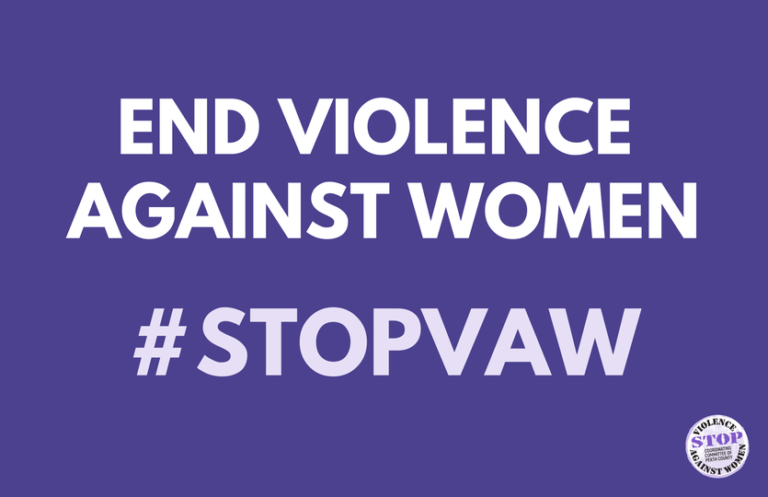 November is Woman Abuse Prevention Month