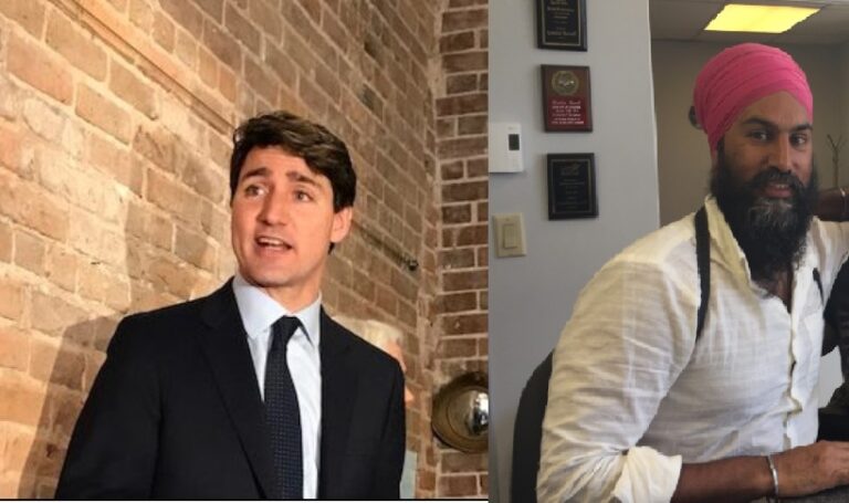 BREAKING: Singh will present a non-confidence motion, calls for Trudeau to step down