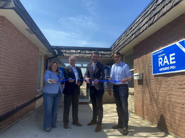 Perth Wellington PC candidate opens local campaign office