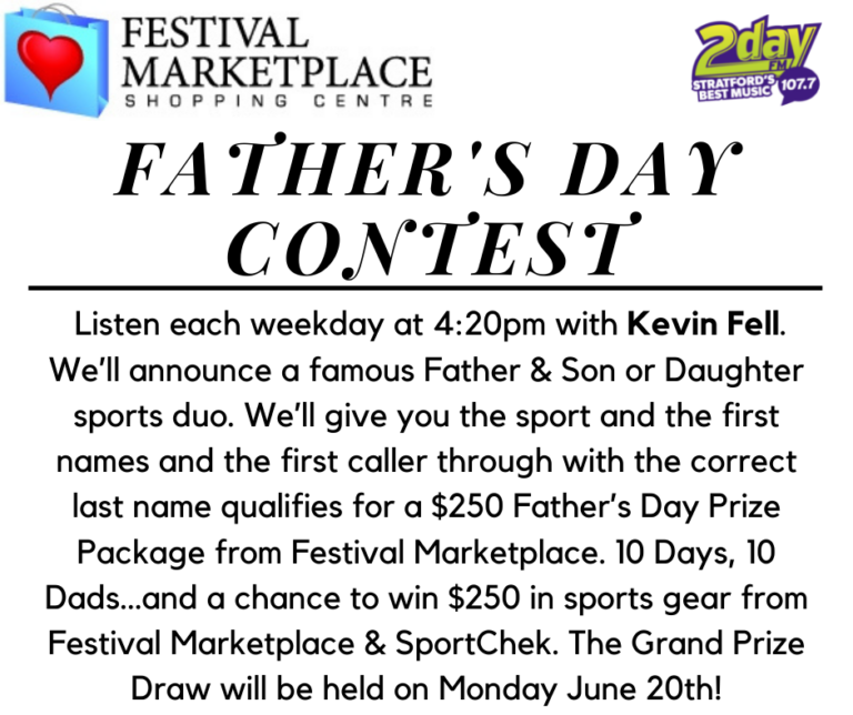 Father’s Day Contest with Festival Marketplace!