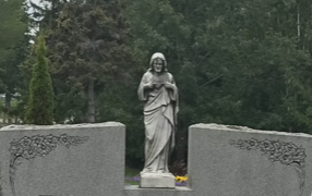 Stolen statue at Avondale Cemetery, police asking for help