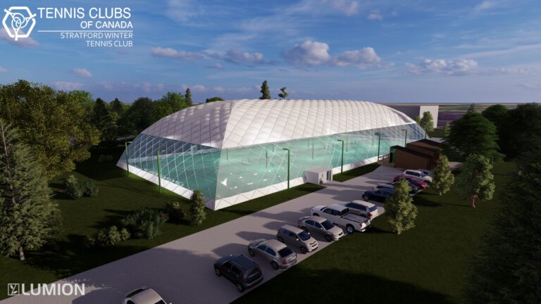 Soil turning to be held for Stratford’s year-round indoor tennis courts