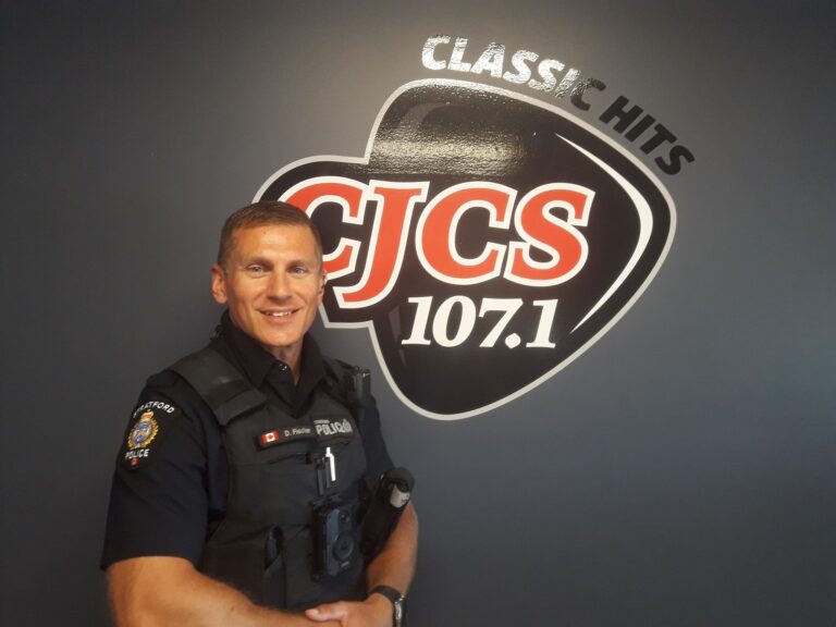 Darren Fischer from Stratford Police Service