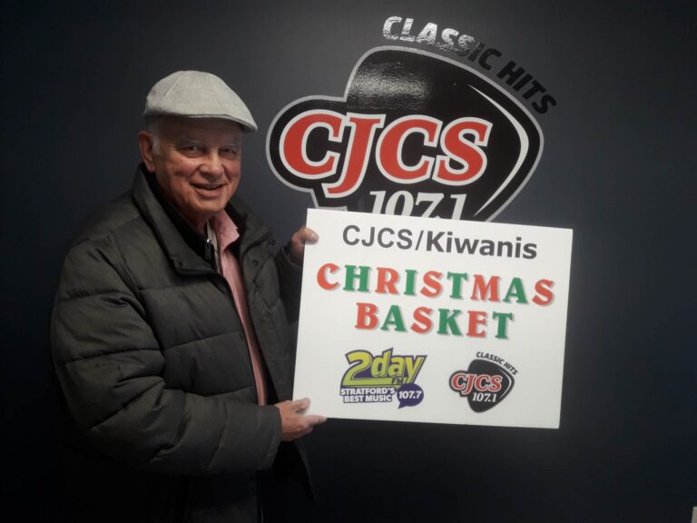 Dave Evans from Kiwanis Club of Stratford