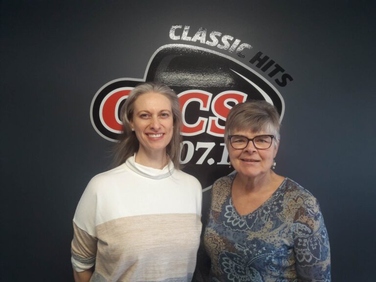 Dr. Brooke Dufton and Annamarie Murray from Festival Sounds Chorus