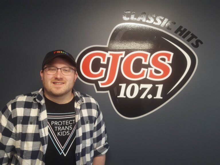 AJ Adams with Stratford Perth Pride
