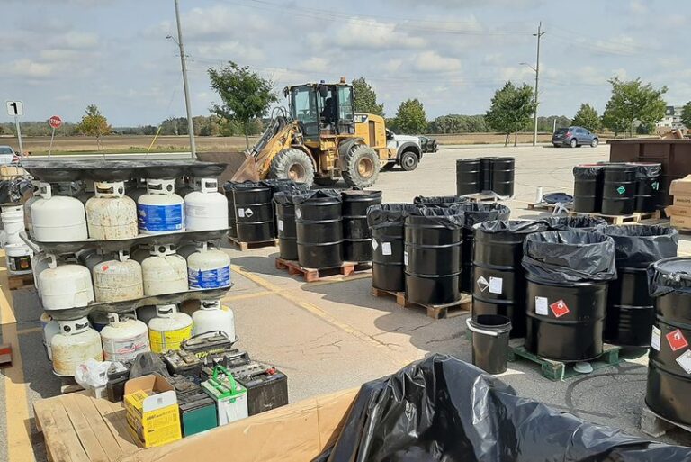 Household hazardous waste collection in Stratford on Saturday