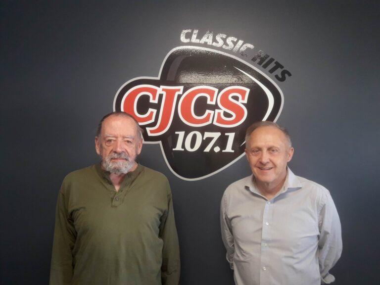 John Kastner from Stratford Perth Museum and Rod Beattie