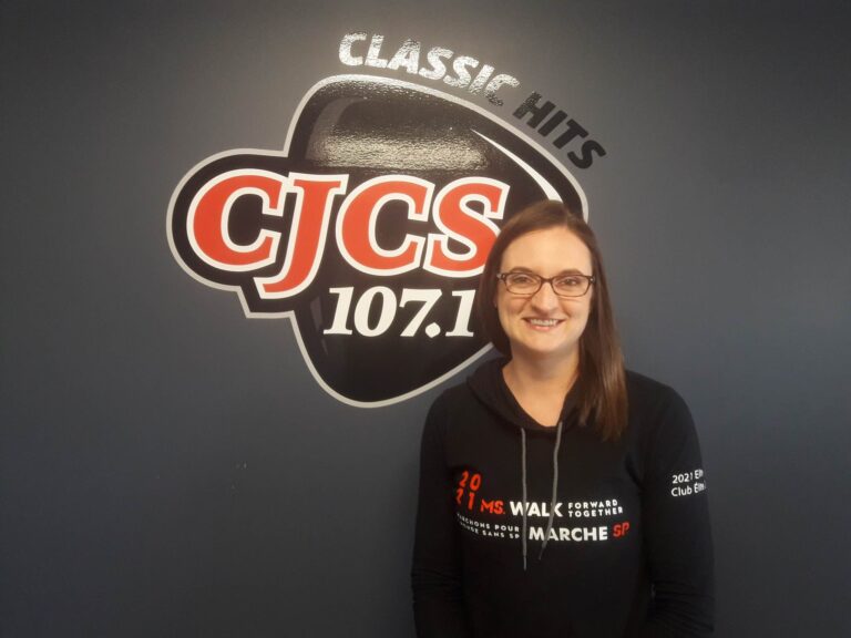 Lindsey Martchenko with Stratford-Perth MS Walk