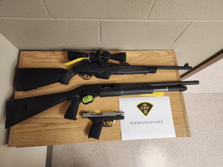 Police: Loaded handgun discovered after driver stopped in North Perth