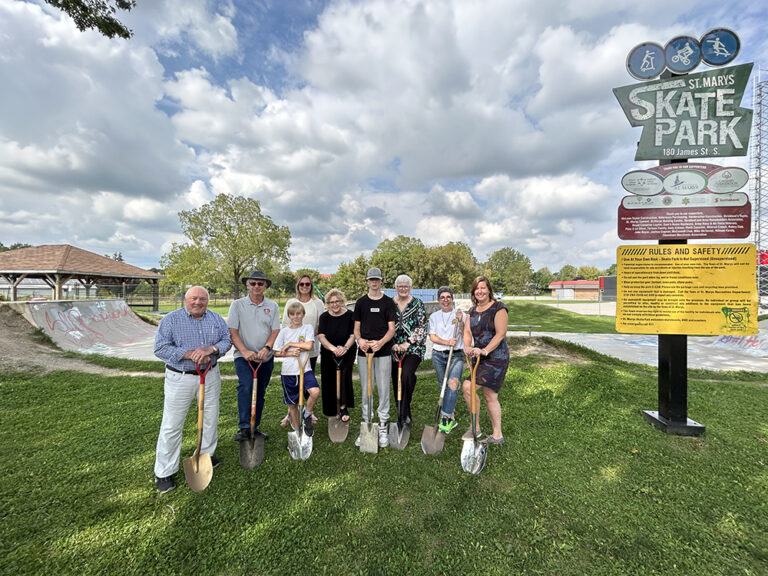 Upgrades on the way to the Rotary All Wheels Park in St.Marys