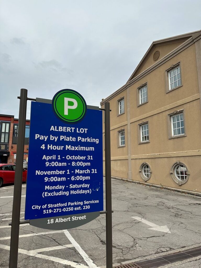 Pay-by-plate not available at Albert Parking Lot this week