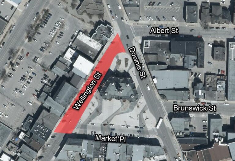 Temporary road closure to be in place in downtown Stratford